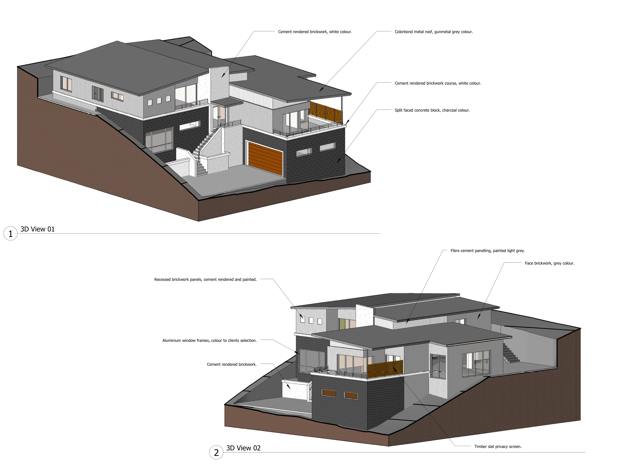 Slavin Place — 3D design views